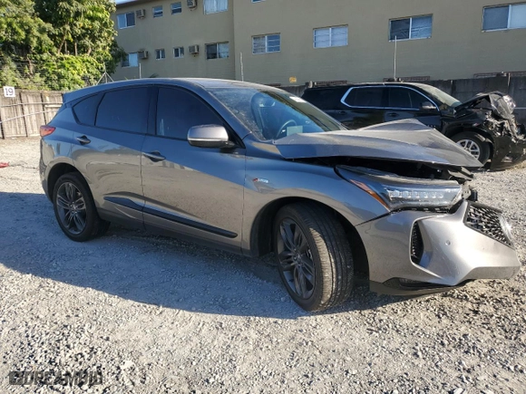 2023 Acura RDX w/A-Spec Package with VIN 5J8TC1H65PL008415, listed as a Copart auction lot 48264605 with 30,333 mi miles and Salvage Title. Bid and sale history available at carsss.com. Image 4.