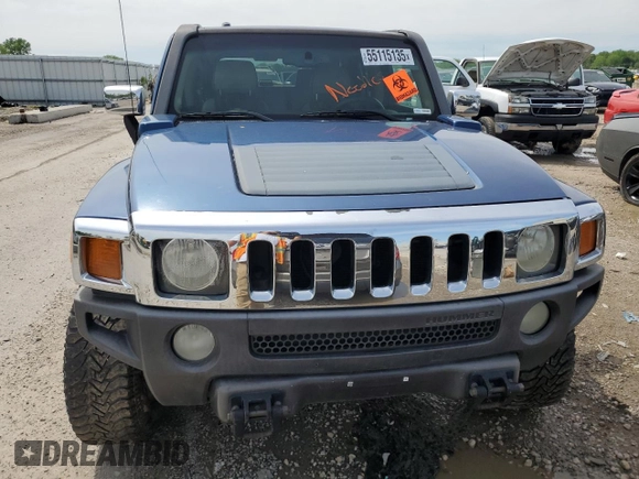 2006 Hummer H3 with VIN 5GTDN136468176500, listed as a Copart auction lot 55115135 with Not Provided miles and Salvage Title. Bid and sale history available at DreamBid. Image 5.