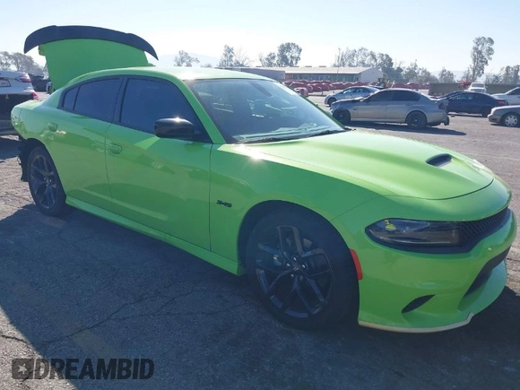 2023 Dodge Charger R/T with VIN 2C3CDXCT5PH584776, listed as a IAAI auction lot 41667014 with 14,730 mi miles and . Bid and sale history available at carsss.com. Image 1.