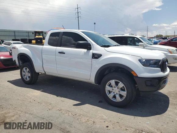 2023 Ford Ranger XL with VIN 1FTER1EH9PLE30165, listed as a Copart auction lot 62882195 with 16,443 mi miles and Salvage title. Bid and sale history available at DreamBid. Image 4.
