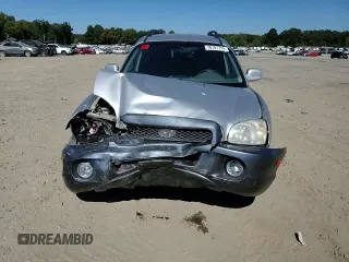 2003 Hyundai Santa Fe GLS with VIN KM8SC13D43U517220, listed as a Copart auction lot 76797714 with 126,733 mi miles and Salvage Title. Bid and sale history available at carsss.com. Image 12.