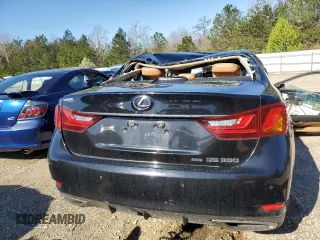 2014 Lexus GS 350 with VIN JTHCE1BL7E5027801, listed as a Copart auction lot 50440835 with Not provided miles and Salvage title. Bid and sale history available at DreamBid. Image 6.