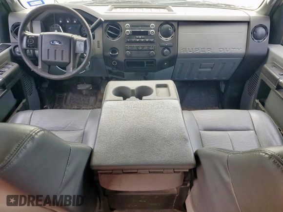 2015 Ford F-250 Lariat with VIN 1FT7W2B65FEB78430, listed as a Copart auction lot 60840485 with 158,119 mi miles and Salvage title. Bid and sale history available at DreamBid. Image 8.