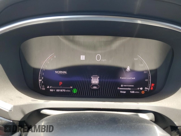 2024 Acura MDX Technology with VIN 5J8YD9H43RL004933, listed as a Copart auction lot 56544625 with 1,870 mi miles and Salvage title. Bid and sale history available at DreamBid. Image 9.