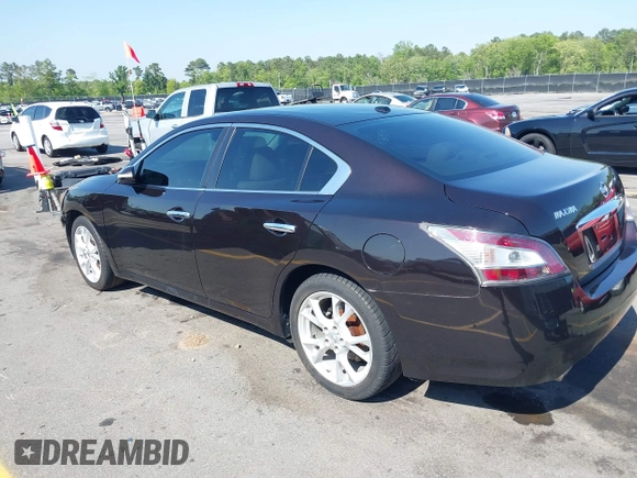 2012 Nissan Maxima 3.5 SV w/Sport Pkg with VIN 1N4AA5AP2CC827114, listed as a IAAI auction lot 42020776 with 138,228 mi miles. Bid and sale history available at carsss.com. Image 3.