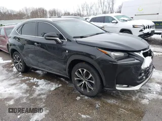 2015 Lexus NX 200t with VIN JTJBARBZ8F2011960, listed as a IAAI auction lot 41167158 with 1 mi miles. Bid and sale history available at carsss.com. Image 1.