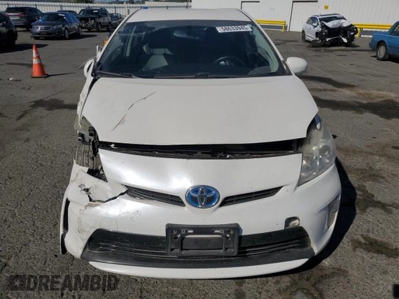 2013 Toyota Prius One z VIN JTDKN3DU2D5611195, wystawiony jako Copart lot #58633945 z przebiegiem 280 986 mil mil oraz Szkoda całkowita • Salvage title. Historia ofert i sprzedaży dostępna na DreamBid. Obrazek 5.