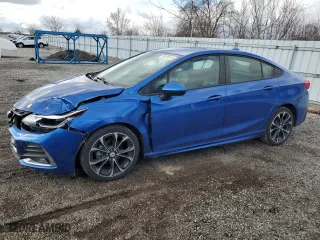 2019 Chevrolet Cruze Premier with VIN 1G1BF5SM8K7120720, listed as a Copart auction lot 51429115 with 102,513 mi miles and Clean Title. Bid and sale history available at carsss.com. Image 1.