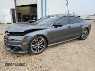2017 Audi A7 Premium Plus with VIN WAUW3AFC8HN057244, listed as a Copart auction lot 67663093 with 71,283 mi miles. Bid and sale history available at carsss.com. Image 1.