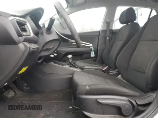 2021 Kia Rio LX with VIN 3KPA24AD4ME410787, listed as a Copart auction lot 48176065 with 66,296 mi miles and Salvage Title. Bid and sale history available at carsss.com. Image 7.