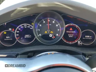 2021 Porsche Cayenne with VIN WP1BA2AY9MDA42251, listed as a Copart auction lot 82219674 with 15,657 mi miles and Non repairable. Bid and sale history available at DreamBid. Image 9.