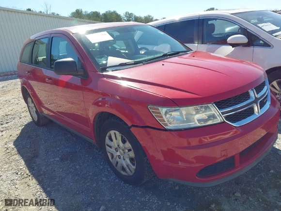 2013 Dodge Journey SE with VIN 3C4PDCAB2DT671487, listed as a IAAI auction lot 41784158 with 290,228 mi miles. Bid and sale history available at carsss.com. Image 1.