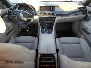 2015 BMW 7 Series 750i with VIN WBAYA8C53FGK19778, listed as a Copart auction lot 77258684 with 34,535 mi miles and Salvage title. Bid and sale history available at DreamBid. Image 8.