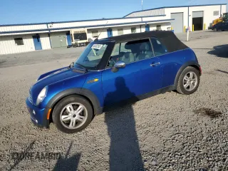 2006 MINI Convertible with VIN WMWRF33566TF65150, listed as a Copart auction lot 88430265 with 185,184 mi miles and Clean Title. Bid and sale history available at DreamBid. Image 1.