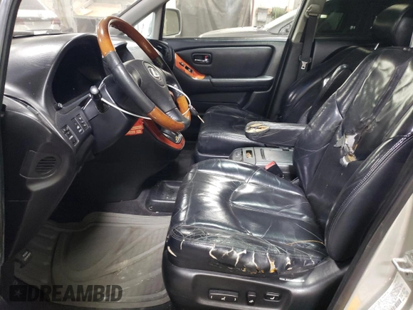 2002 Lexus RX 300 with VIN JTJHF10U420257656, listed as a Copart auction lot 77588804 with 263,582 mi miles and Salvage Title. Bid and sale history available at carsss.com. Image 7.
