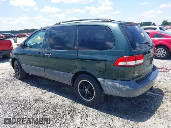 2002 Toyota Sienna LE with VIN 4T3ZF13C82U465948, listed as a IAAI auction lot 42264013 with 228,864 mi miles and . Bid and sale history available at DreamBid. Image 3.