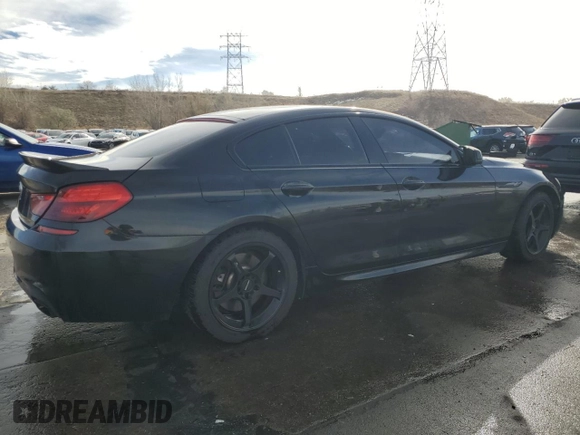 2015 BMW 6 Series 650i xDrive with VIN WBA6B4C55FD761494, listed as a Copart auction lot 81141684 with 82,371 mi miles and Clean Title. Bid and sale history available at DreamBid. Image 3.