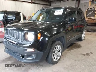 2017 Jeep Renegade Latitude with VIN ZACCJBBB6HPG34746, listed as a IAAI auction lot 41915833 with 60,814 mi miles. Bid and sale history available at carsss.com. Image 19.