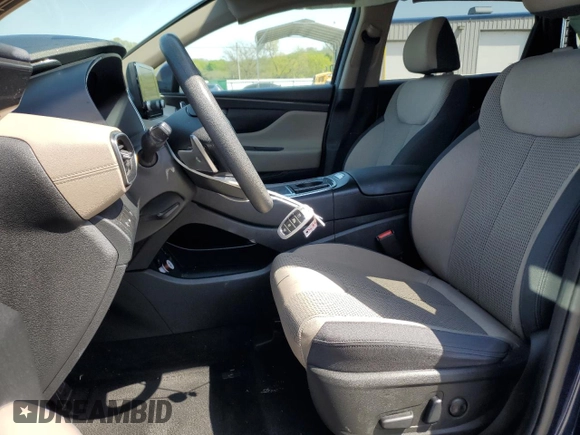 2022 Hyundai Santa Fe SEL with VIN 5NMS24AJ9NH460931, listed as a Copart auction lot 54148015 with 29,139 mi miles and Salvage Title. Bid and sale history available at DreamBid. Image 7.