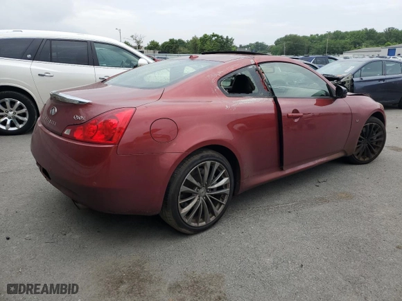 2014 Infiniti Q60 Coupe with VIN JN1CV6EL4EM130760, listed as a Copart auction lot 63277914 with NaN miles and Salvage Title. Bid and sale history available at carsss.com. Image 3.