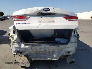 2018 Kia Optima S with VIN 5XXGT4L37JG199230, listed as a Copart auction lot 58444465 with 118,517 mi miles and Salvage title. Bid and sale history available at DreamBid. Image 6.
