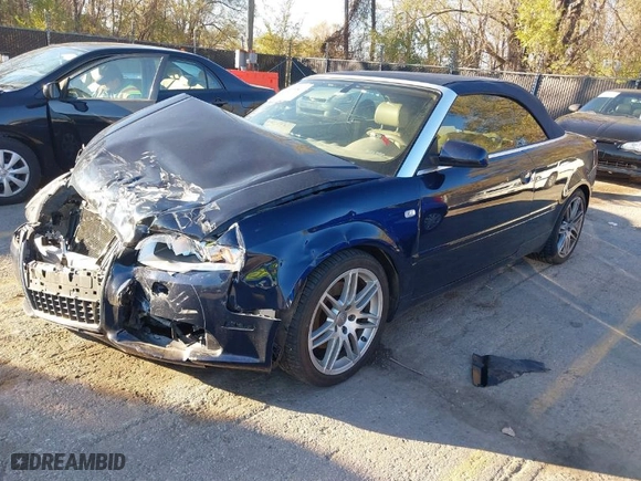 2009 Audi A4 2.0T with VIN WAUDF48H49K010319, listed as a IAAI auction lot 40828607 with 126,287 mi miles. Bid and sale history available at carsss.com. Image 2.