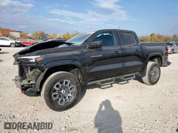 2024 Chevrolet Colorado 4WD Z71 with VIN 1GCPTDEK0R1112392, listed as a Copart auction lot 77392414 with 5,557 mi miles and Salvage Title. Bid and sale history available at carsss.com. Image 1.