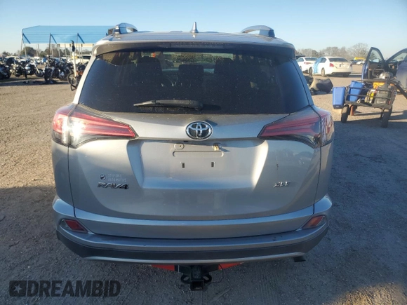 2018 Toyota RAV4 XLE with VIN 2T3WFREV9JW446131, listed as a Copart auction lot 45342115 with 116,238 mi miles and Non Repairable. Bid and sale history available at carsss.com. Image 6.