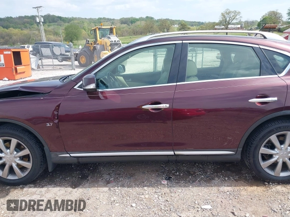 2017 Infiniti QX50 with VIN JN1BJ0RP4HM385690, listed as a IAAI auction lot 42027537 with 155,410 mi miles. Bid and sale history available at carsss.com. Image 14.