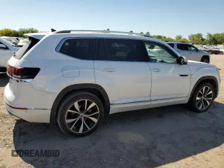 2024 Volkswagen Atlas SEL Premium R-Line z VIN 1V2FR2CA8RC516391, wystawiony jako Copart lot #51739075 z przebiegiem 21 723 mil mil oraz Szkoda całkowita • Salvage title. Historia ofert i sprzedaży dostępna na DreamBid. Obrazek 3.