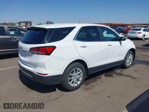 2022 Chevrolet Equinox LT z VIN 3GNAXKEV9NL195100, wystawiony jako IAAI lot #42303867 z przebiegiem 56 963 mil mil oraz . Historia ofert i sprzedaży dostępna na DreamBid. Obrazek 4.