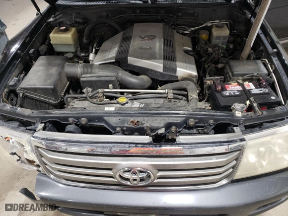 2006 Toyota Land Cruiser with VIN JTEHT05J962083450, listed as a Copart auction lot 51628905 with 264,486 mi miles and Salvage Title. Bid and sale history available at carsss.com. Image 12.