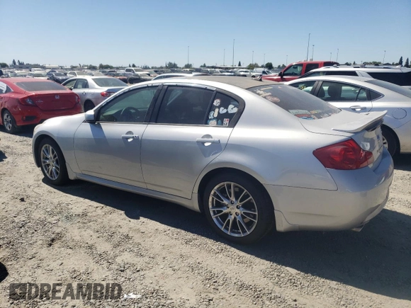 2008 Infiniti G35 with VIN JNKBV61E88M206354, listed as a Copart auction lot 69679054 with Not Provided miles and Salvage Title. Bid and sale history available at DreamBid. Image 2.