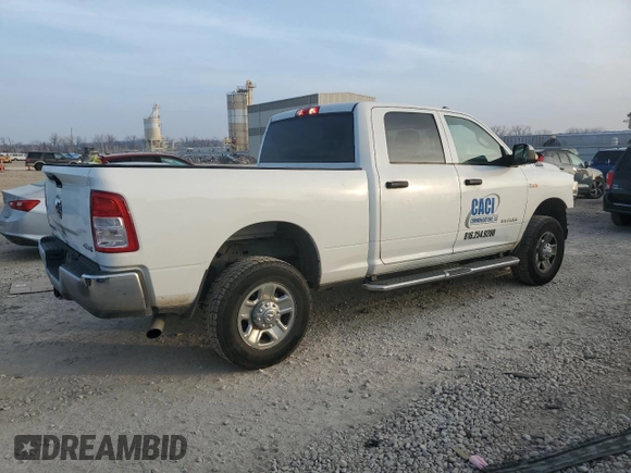 2022 Ram 2500 Tradesman with VIN 3C6UR5CJ6NG250877, listed as a Copart auction lot 85462204 with 74,124 mi miles and Salvage Title. Bid and sale history available at carsss.com. Image 3.