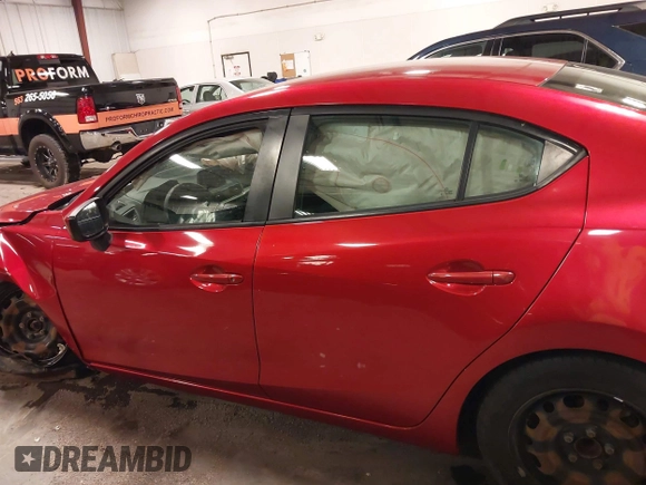 2018 Mazda 3 Sport with VIN 3MZBN1U77JM159875, listed as a IAAI auction lot 41742480 with 126,216 mi miles and . Bid and sale history available at DreamBid. Image 15.