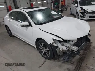 2016 Acura TLX Tech with VIN 19UUB1F55GA010484, listed as a IAAI auction lot 41286926 with 101,633 mi miles. Bid and sale history available at carsss.com. Image 1.