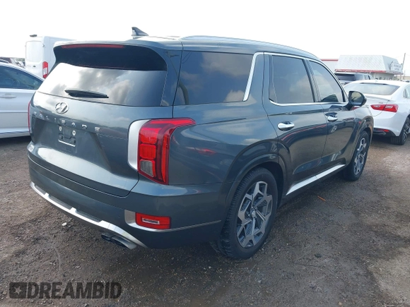 2022 Hyundai Palisade Calligraphy z VIN KM8R74HE1NU368533, wystawiony jako IAAI lot #42084935 z przebiegiem 53 022 mil mil oraz . Historia ofert i sprzedaży dostępna na DreamBid. Obrazek 4.