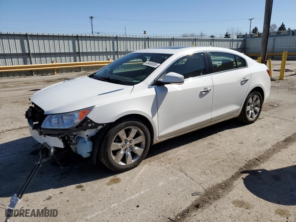 2011 Buick LaCrosse CXS with VIN 1G4GE5ED1BF276143, listed as a Copart auction lot 48460935 with 125,288 mi miles and Salvage Title. Bid and sale history available at carsss.com. Image 1.