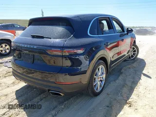 2021 Porsche Cayenne with VIN WP1AA2AY8MDA03453, listed as a IAAI auction lot 41813291 with 62,457 mi miles and . Bid and sale history available at DreamBid. Image 4.