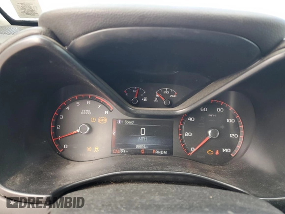 2015 GMC Canyon 4WD SLT with VIN 1GTG6CE3XF1146667, listed as a Copart auction lot 51581855 with 89,924 mi miles and Salvage Title. Bid and sale history available at carsss.com. Image 9.