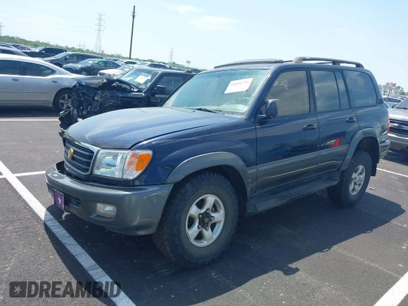 2000 Toyota Land Cruiser with VIN JT3HT05J8Y0123024, listed as a IAAI auction lot 42028792 with 360,074 mi miles. Bid and sale history available at carsss.com. Image 17.