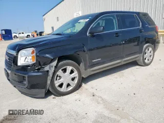 2017 GMC Terrain SLE with VIN 2GKALMEK2H6314446, listed as a Copart auction lot 51179605 with 124,299 mi miles and Salvage Title. Bid and sale history available at carsss.com. Image 1.