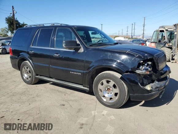 2006 Lincoln Navigator Luxury with VIN 5LMFU27586LJ16641, listed as a Copart auction lot 79406364 with 129,960 mi miles and Salvage Title. Bid and sale history available at carsss.com. Image 4.