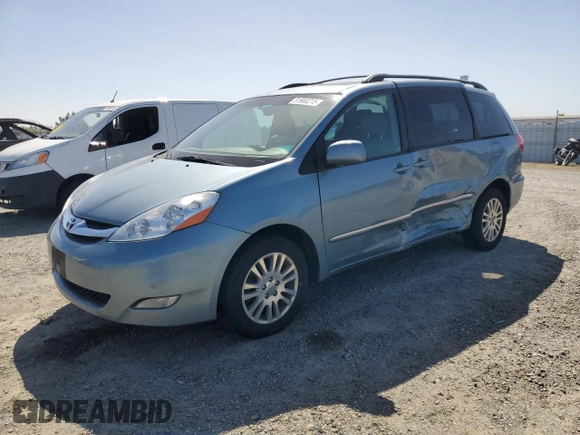 2008 Toyota Sienna XLE with VIN 5TDBK22C28S012861, listed as a Copart auction lot 51900215 with 153,273 mi miles and Salvage Title. Bid and sale history available at carsss.com. Image 1.