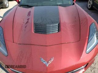 2015 Chevrolet Corvette Z51 2LT z VIN 1G1YJ2D79F5109676, wystawiony jako Copart lot #75952144 z przebiegiem Nie podano mil oraz Szkoda całkowita • Salvage title. Historia ofert i sprzedaży dostępna na DreamBid. Obrazek 11.