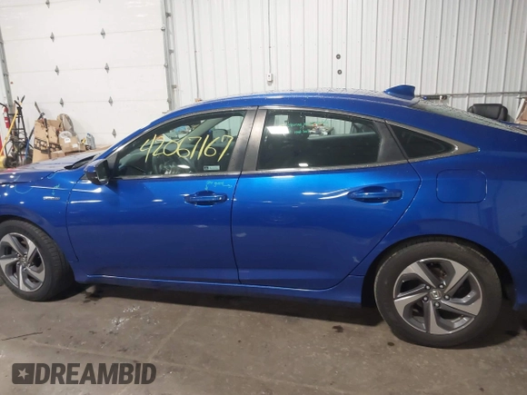 2019 Honda Insight EX z VIN 19XZE4F5XKE013870, wystawiony jako IAAI lot #42067167 z przebiegiem 77 668 mil mil oraz . Historia ofert i sprzedaży dostępna na DreamBid. Obrazek 14.