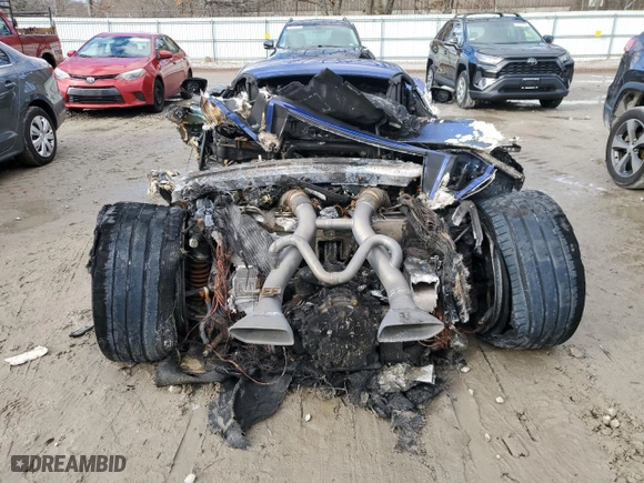 2015 McLaren 650S with VIN SBM11FAA2FW004897, listed as a Copart auction lot 50715275 with 0 mi miles and Non Repairable. Bid and sale history available at carsss.com. Image 6.