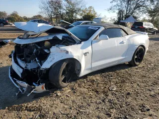 2019 Chevrolet Camaro 1LT z VIN 1G1FB3DX9K0118556, wystawiony jako Copart lot #77361094 z przebiegiem 78 230 mil mil oraz Szkoda całkowita • Salvage title. Historia ofert i sprzedaży dostępna na DreamBid. Obrazek 1.