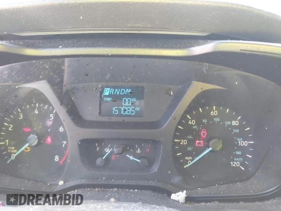 2015 Ford Transit Cargo with VIN 1FTNE1ZM0FKA90248, listed as a IAAI auction lot 41995824 with 157,085 mi miles. Bid and sale history available at carsss.com. Image 7.