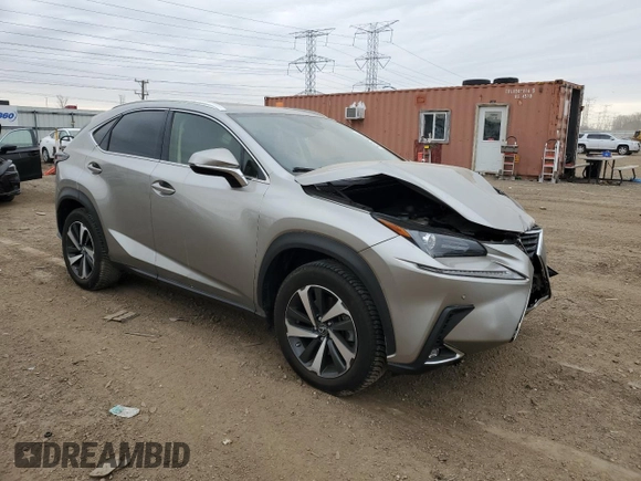 2020 Lexus NX 300 z VIN JTJGARDZ0L2223900, wystawiony jako Copart lot #52326505 z przebiegiem 67 922 mil mil oraz Szkoda całkowita • Salvage title. Historia ofert i sprzedaży dostępna na DreamBid. Obrazek 4.